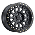 20x9.5 Matte Black Wheel with Brass Bolts I6142