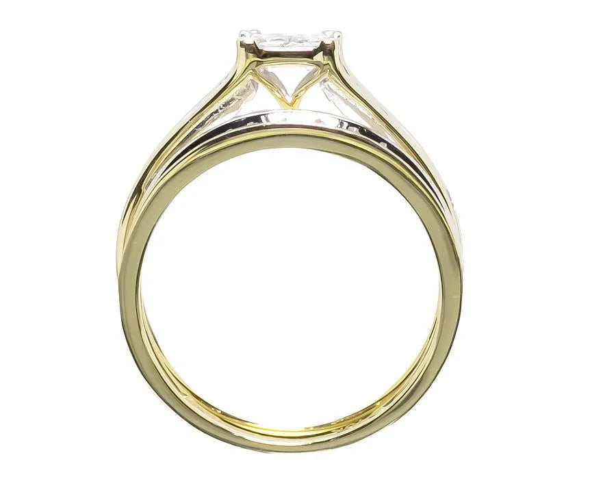 10k Yellow Gold Diamond Engagement Ring P874405