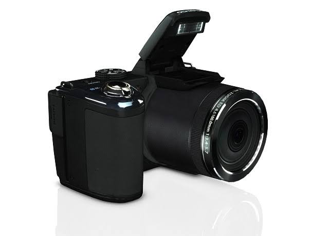 Black Compact Digital Camera Z939