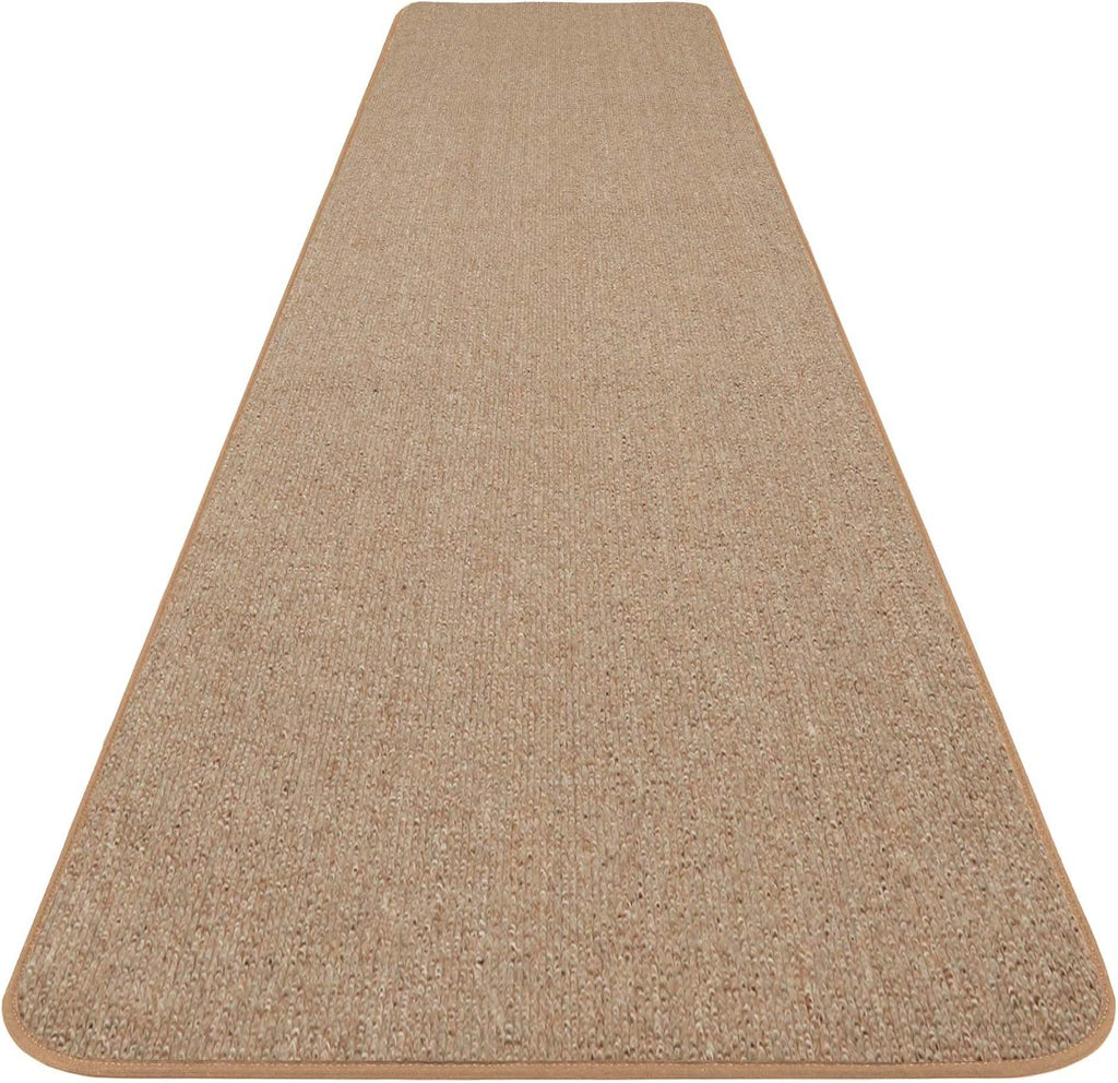Skid-Resistant Carpet Runner - Pebble Beige - 10 Feet X 48 Inches O19346