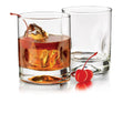 4-Piece 12-Ounce Clear Double Old Fashioned Glasses N619