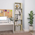 Sonoma Oak Book Cabinet Room Divider E8727
