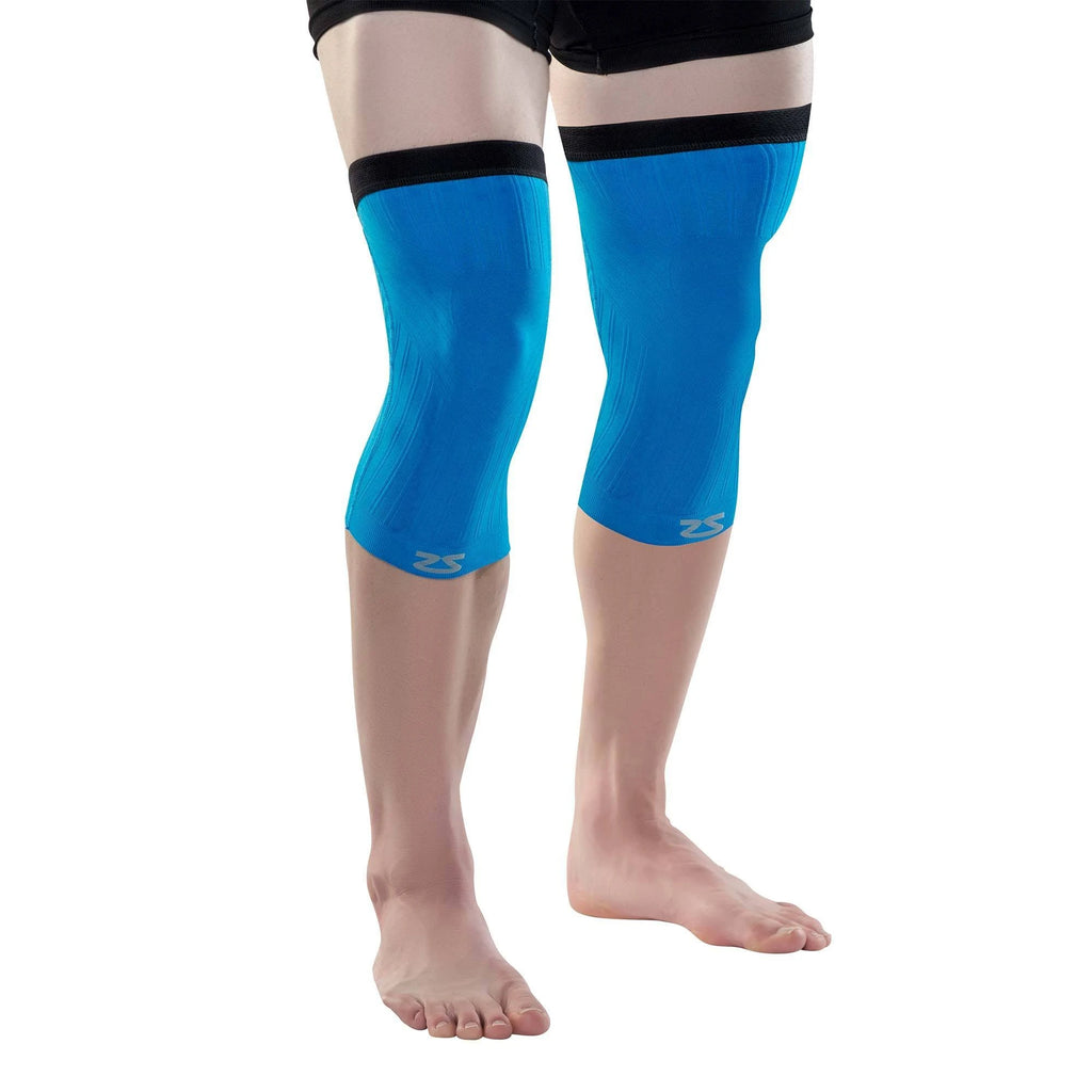 Compression Knee Sleeve in 2 Sleeves Blue K76203