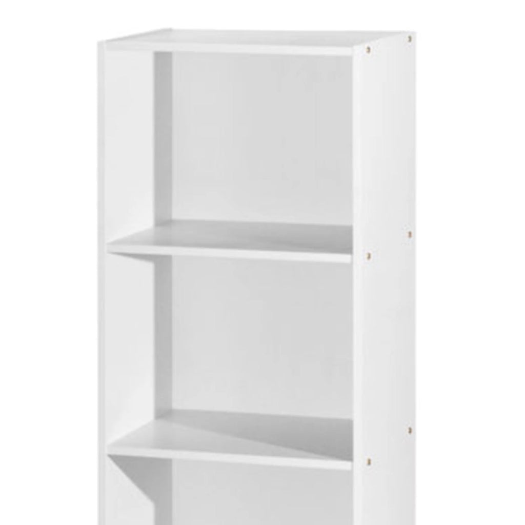 White 4-Shelf Bookcase U952