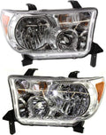 Headlight Assembly Pair with Bulbs F6468