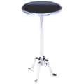 Metal & Marble End Table Silver X5025