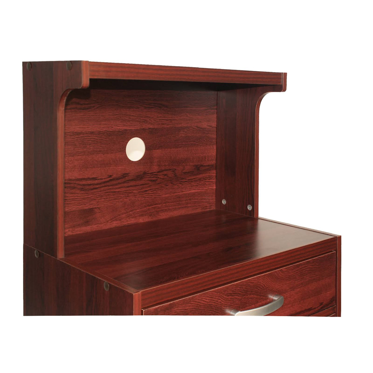 Mahogany Wooden Microwave Cart Z561107