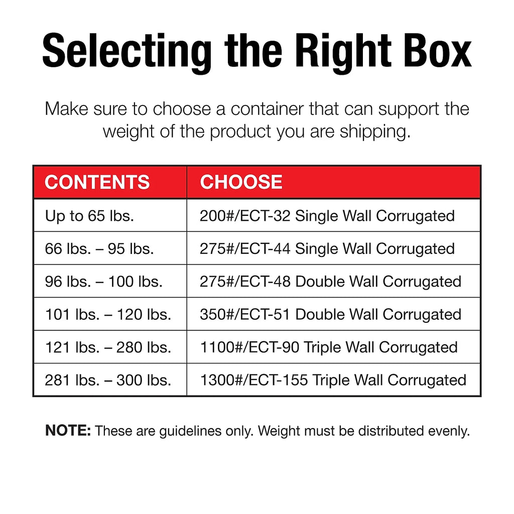 Tall Corrugated Boxes 5" x 5" x 50" Kraft 25/Bundle D943630