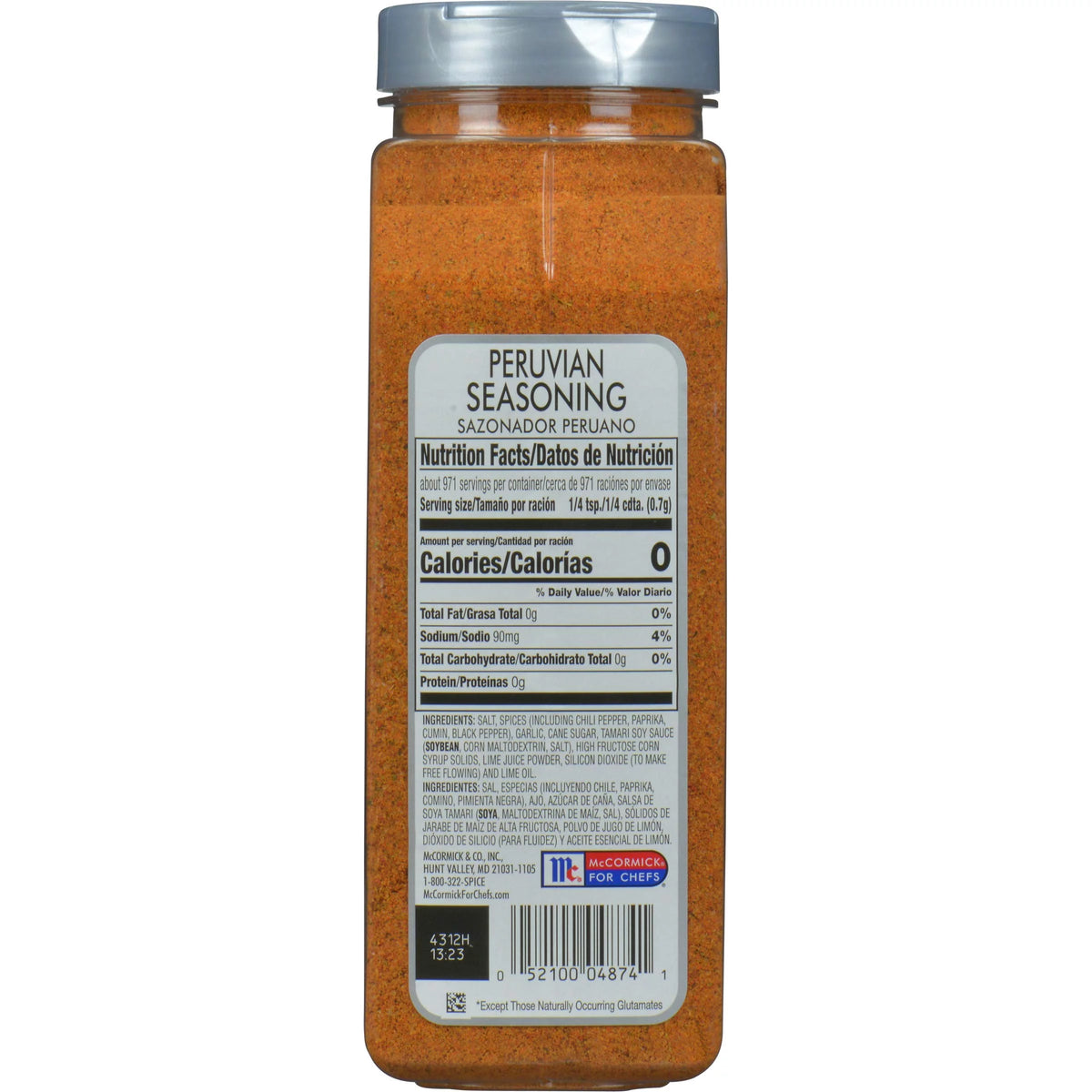Peruvian Seasoning 24 Oz K11576