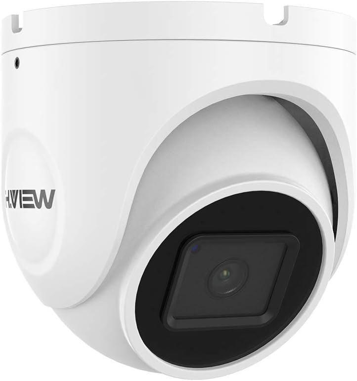 H.VIEW 5MP PoE IP Dome Camera with Audio, 2.8mm Lens H844