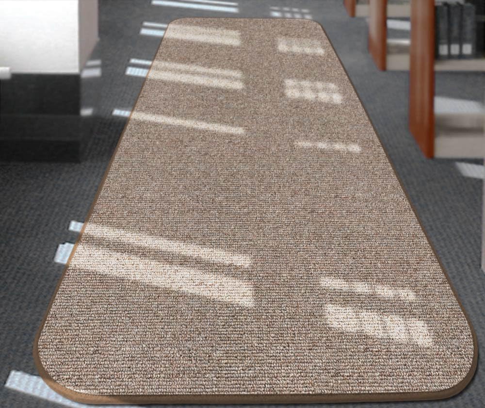 Skid-Resistant Carpet Runner - Pebble Beige - 10 Feet X 48 Inches O19346