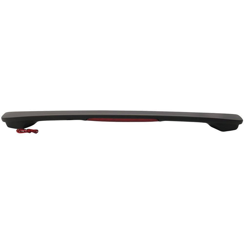 Matte Black Trunk Spoiler & LED Brake G816609