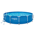 8'x30 Round Frame Above Ground Swimming Pool Set Q512728