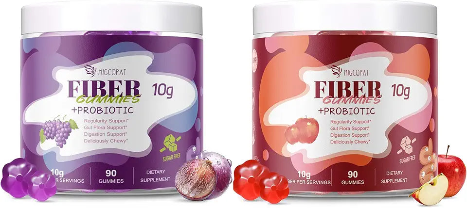 Fiber Gummies Grape Apple Flavor C191
