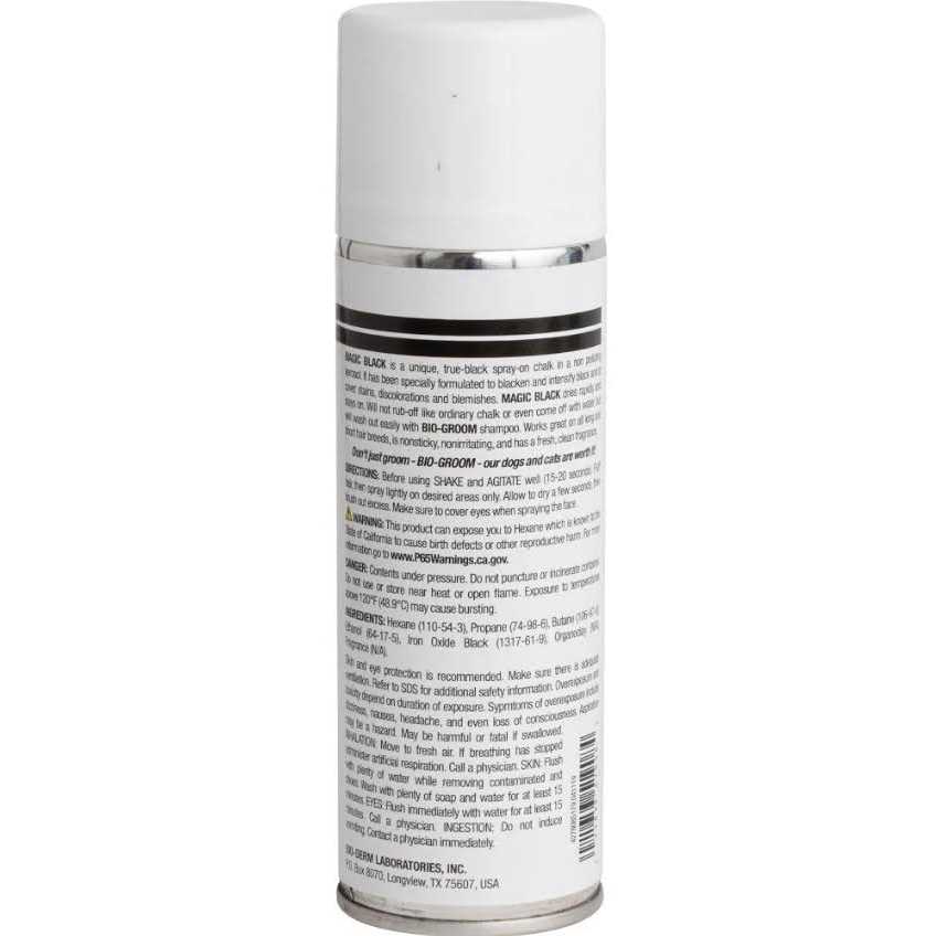 Black Color Enhancing Dry Shampoo P5239