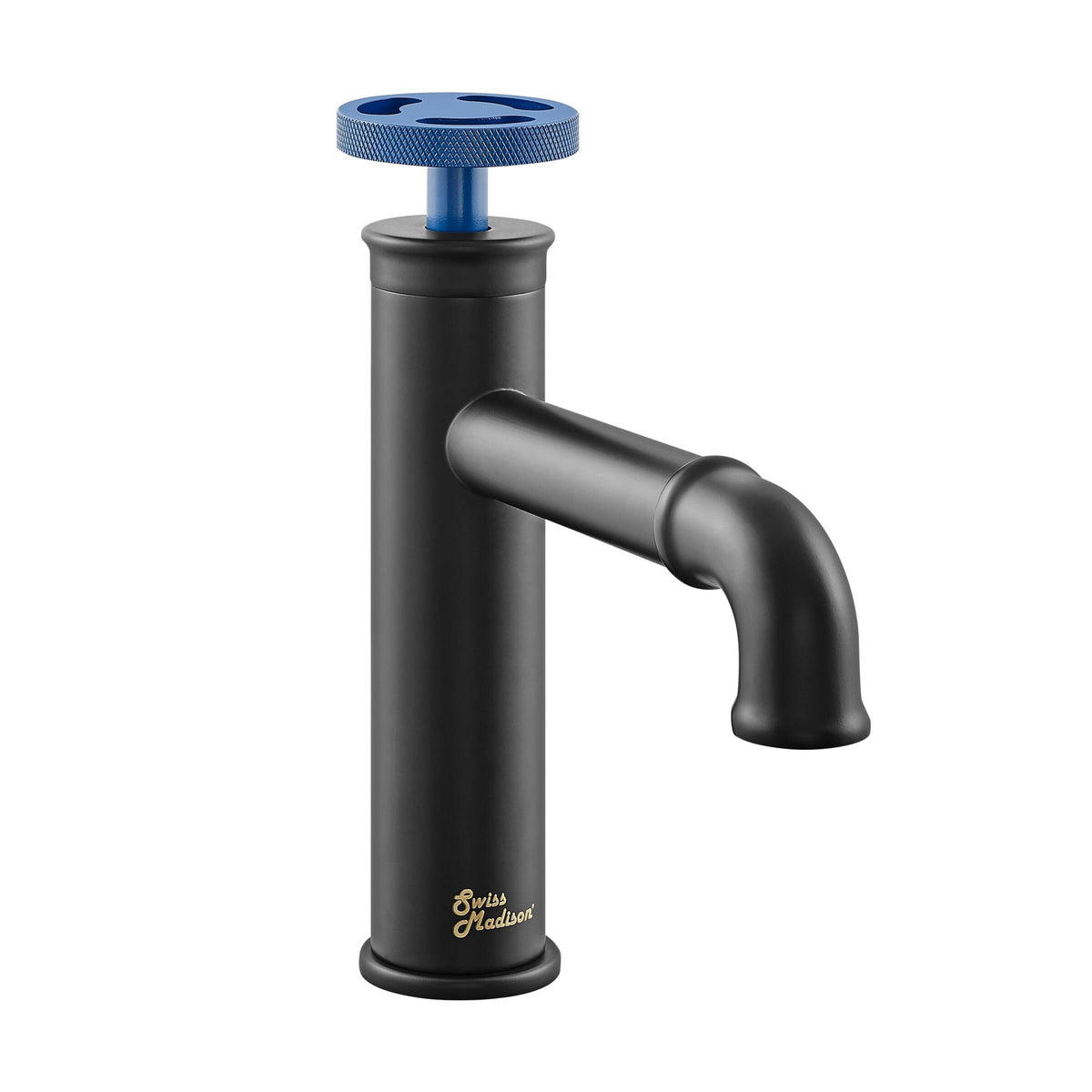 Red Single Hole Bathroom Faucet N8542