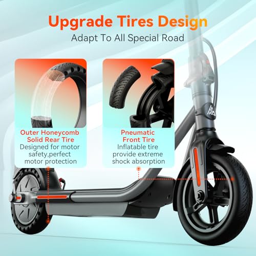Electric Scooter with Dual Brakes N7068