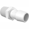 1/2 - 14 NPT to 5/8x22 Barbed Adapter, Polypropylene Q44804