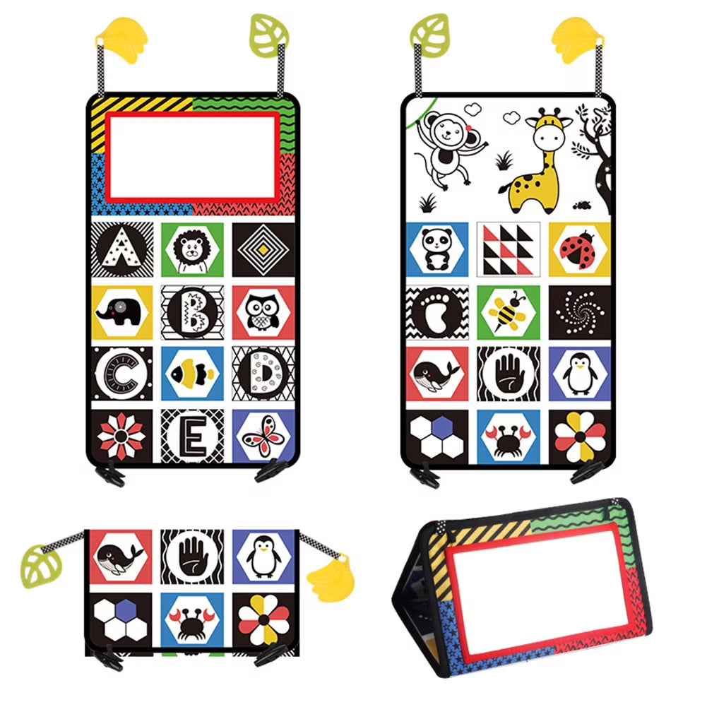 Foldable Mirror Toy Visual Auditive Toys (Alphabet) H2470
