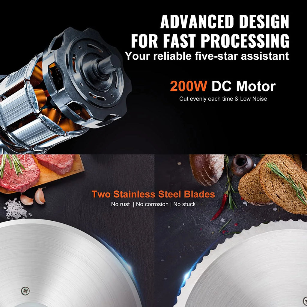 10 inch Electric Meat Slicer W96916