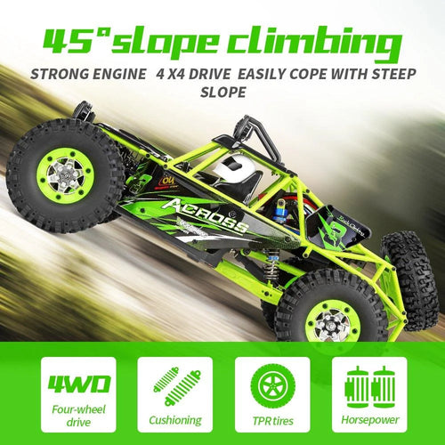 112 Scale 24G 4Wd Electric Offroad Rock Crawler Buggy Rtr F56816