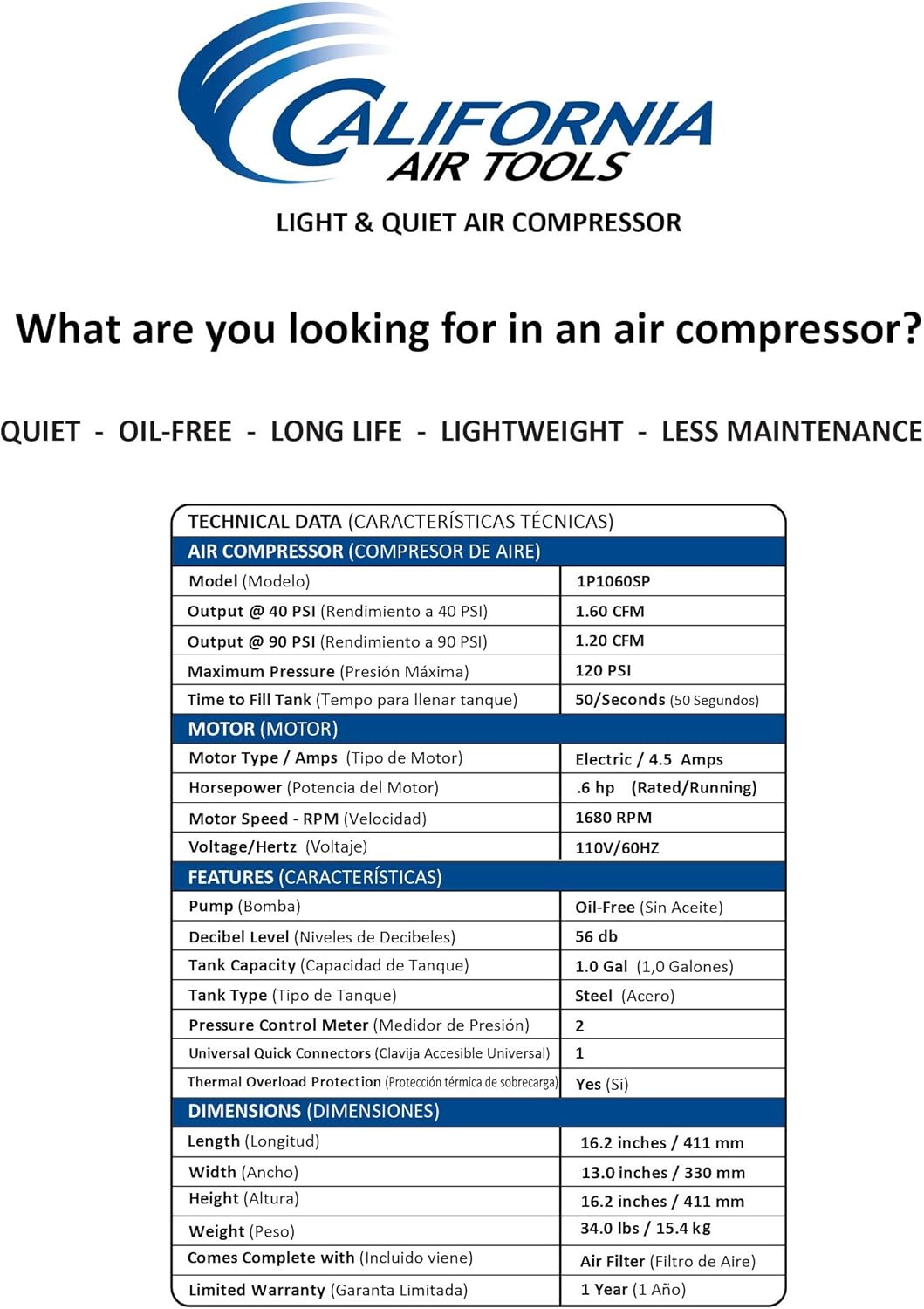 Air Compressor V3849