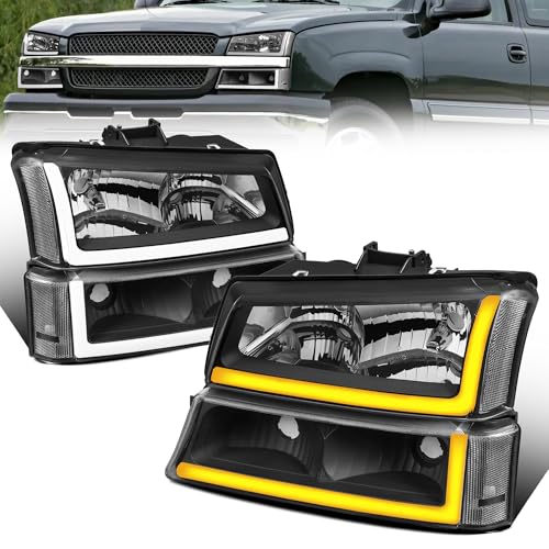 Black Housing Clear Lens Headlight Assembly B89400