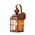 Antique Bronze Motion Sensing Outdoor Wall Lantern Sconce B12388