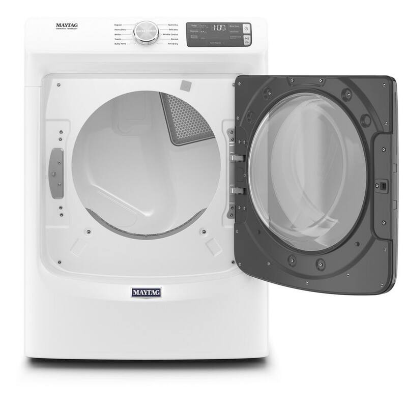 7.3 cu. ft. White Stackable Gas Vented Dryer X5824