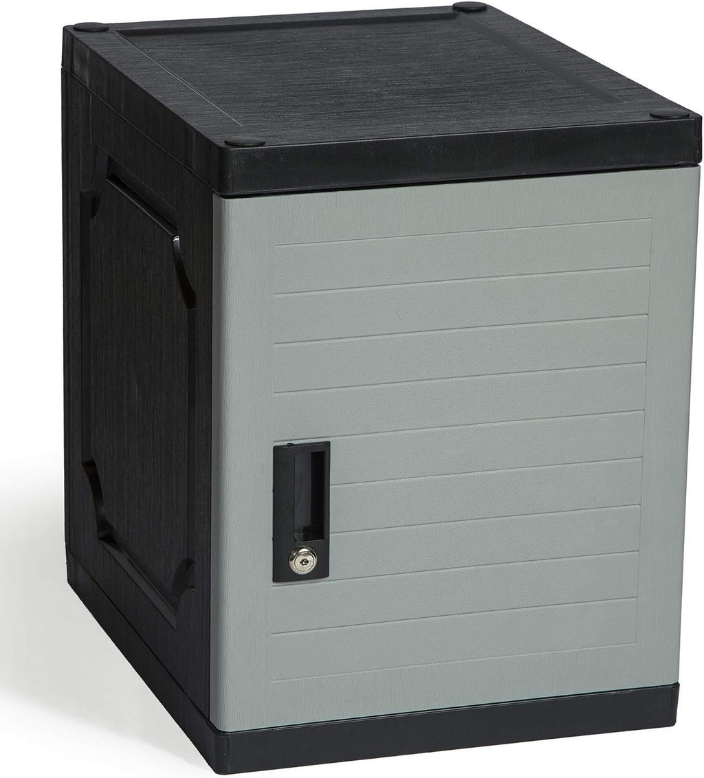 Red Lockable Storage Cabinet with Keys Z1653