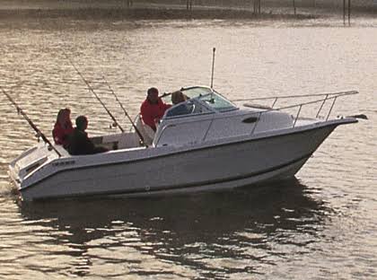 Walk-Around Cuddy Cabin Boat Cover W348702