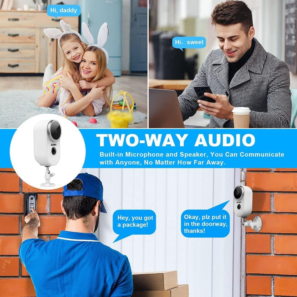 1080P HD Wireless Security Camera with Night Vision A5062