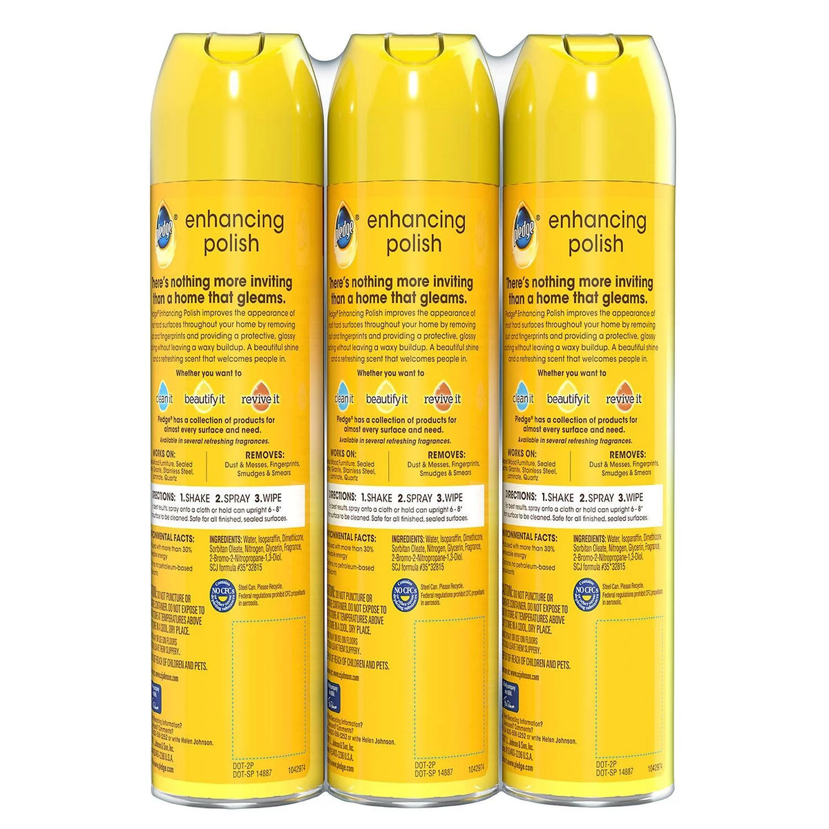 Lemon Furniture Polish 3 pk M55195