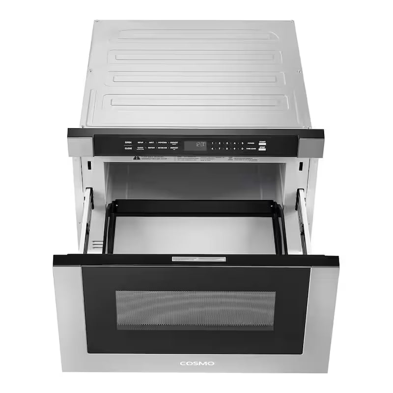 Built-In Microwave Drawer with Touch Controls in Stainless Steel F5619