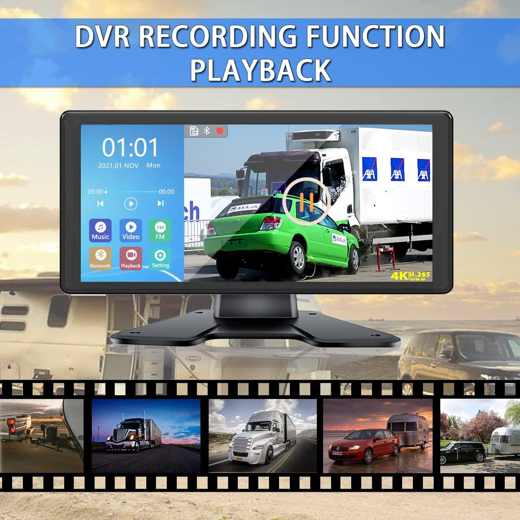 4K Backup Camera System with 10.36’’ Monitor and 4 AHD Camera I736126