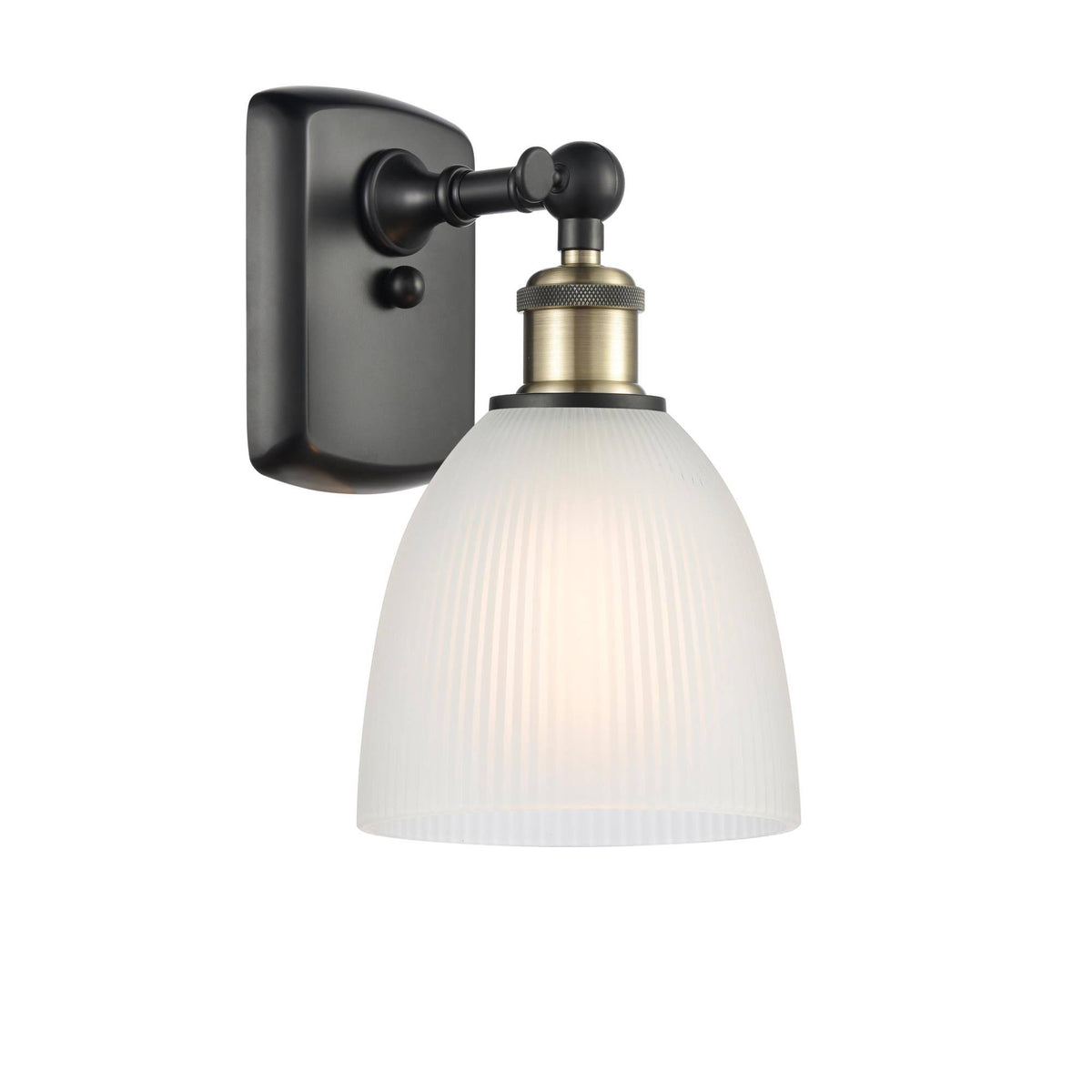 Black Antique Brass 1 Light Sconce E78472