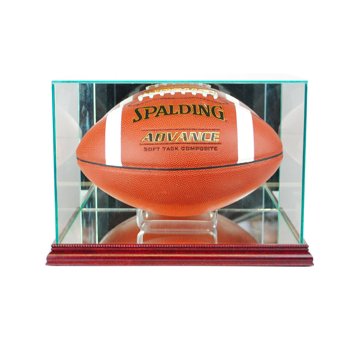 Cherry Football Glass Display Case S349