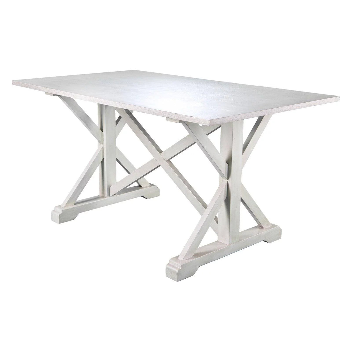 Farmhouse Dining Table in White J299