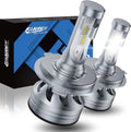 H4/9003/HB2 LED Headlight Bulbs White 6500K, Pack of 2 V226497