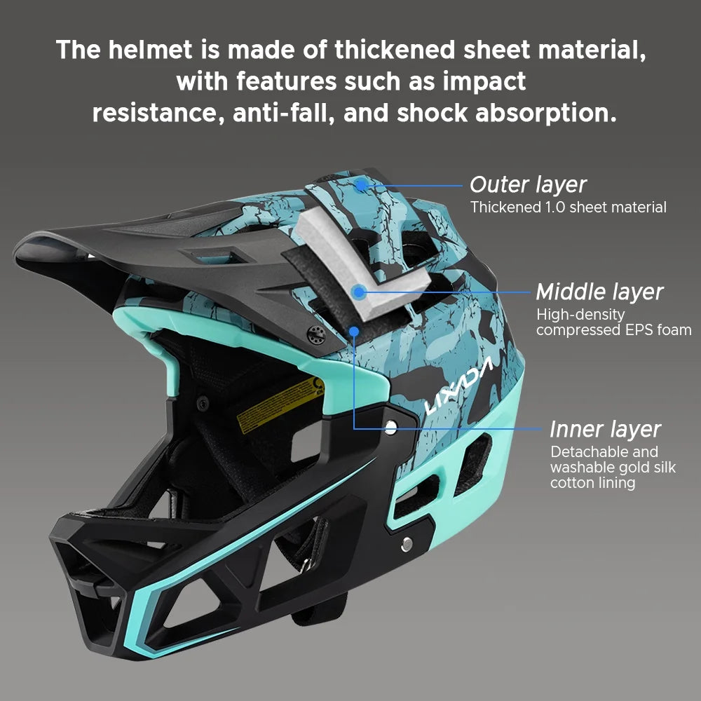 Mtb Helmet with Visor Y3583