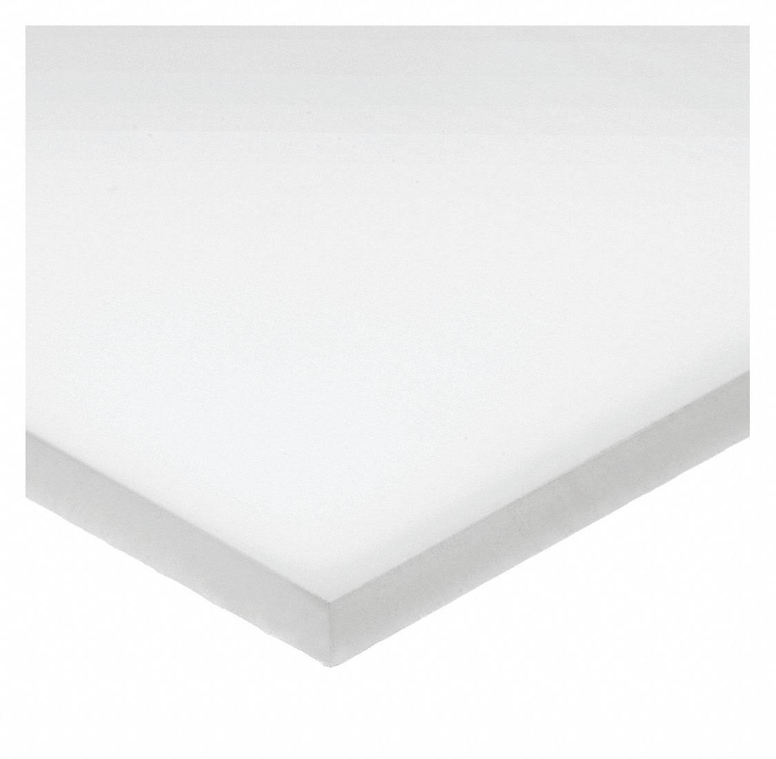 White Acetal Plastic Sheet Q95640
