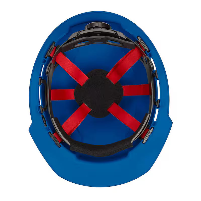 Blue Type 1 Class C Vented Hard Hat 10-Pack X878093