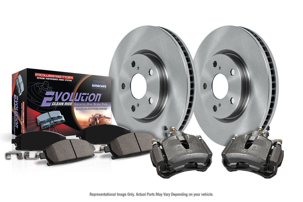White Brake Kit with Calipers H73199