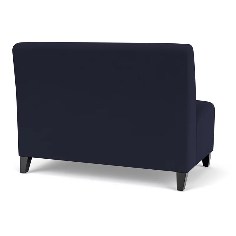 Fabric Lounge Armless Loveseat B6671