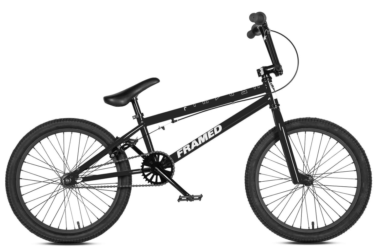 Black 20in BMX Bike D374