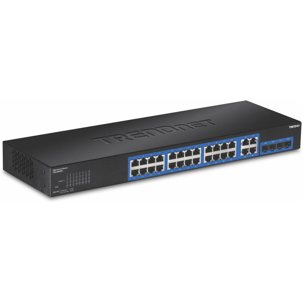 28 Port Gigabit Web Smart Switch W391