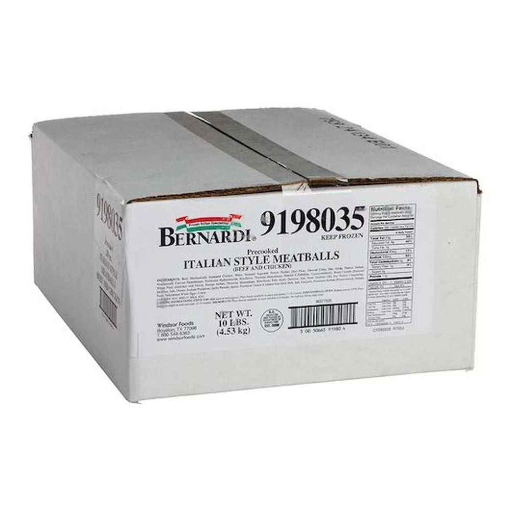 Chicken and Beef Meatball 5 Pound I58021