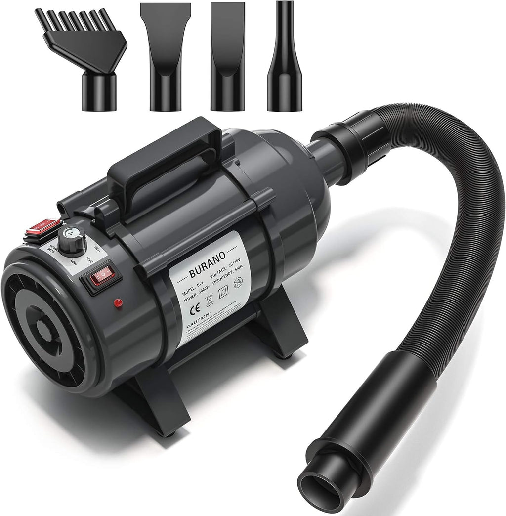 4.0HP Stepless Adjustable Speed Pet Hair Dryer with Heater C46213