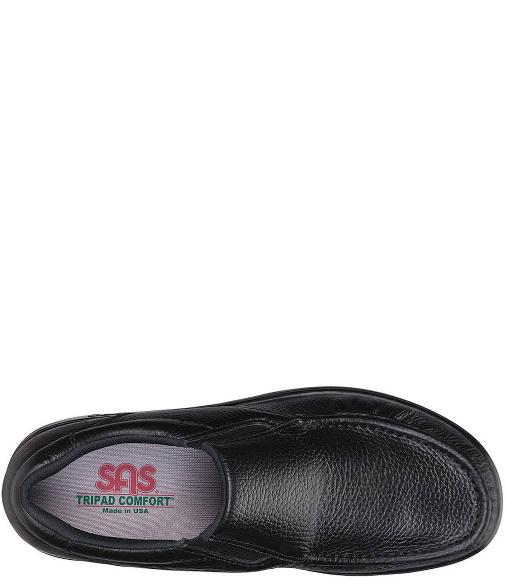 Black Side Gore Wide Shoes P9454