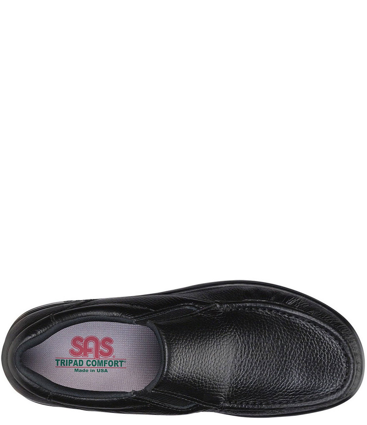 Black Side Gore Wide Shoes P9454